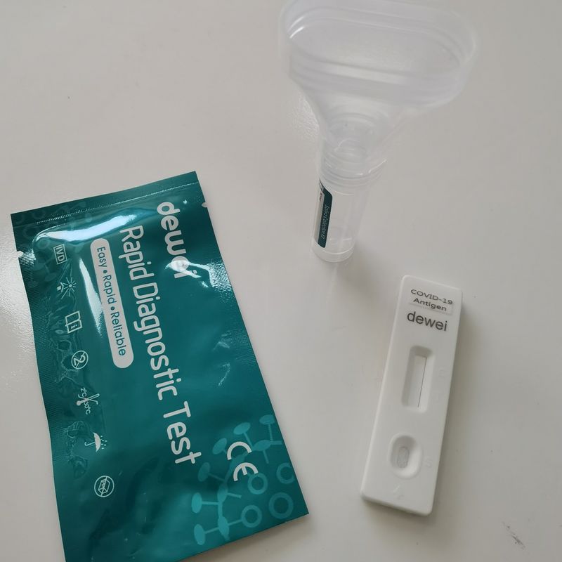 POCT Oral Fluid Antigen Rapid Test Kit Sputum Saliva Covid-19 Corona