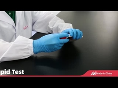 হিউম্যান ইমিউনোডেফিসিয়েন্সি ভাইরাসের জন্য HIV 1/2 AIDS দ্রুত রক্ত ​​পরীক্ষার কিট একক প্যাকেজ